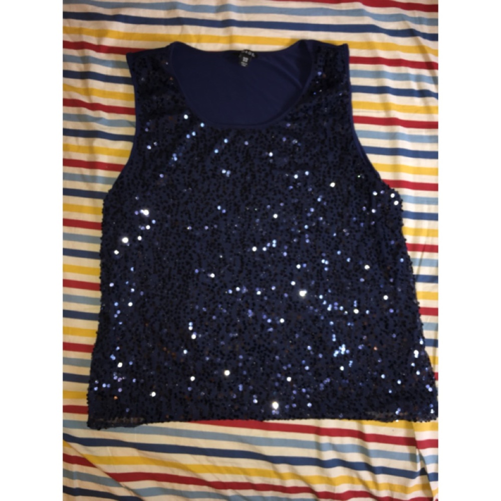 Sequin Tank Top
